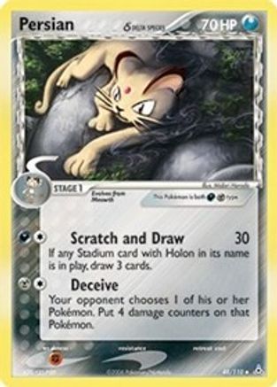 Persian (Delta Species) 48/110 - Holon Phantoms Reverse Holofoil