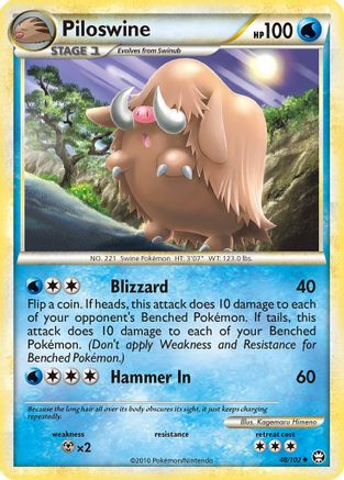 Piloswine 48/102 - Triumphant