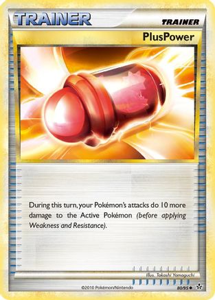 PlusPower 80/95 - Unleashed Reverse Holofoil