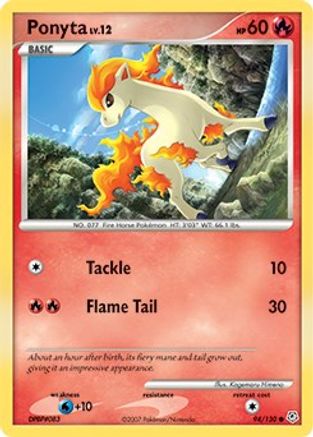 Ponyta 94/130 - Diamond and Pearl