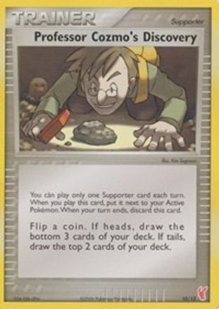Professor Cozmo's Discovery 10/12 - EX Trainer Kit 2 Plusle & Minun