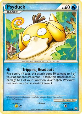 Psyduck 74/102 - Triumphant Reverse Holofoil