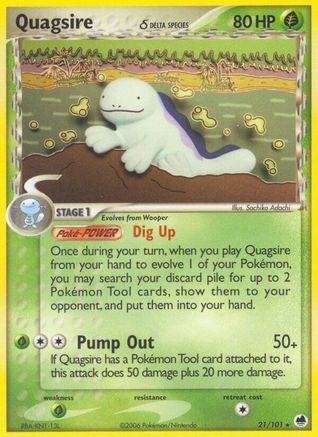 Quagsire (Delta Species) 21/101 - Dragon Frontiers