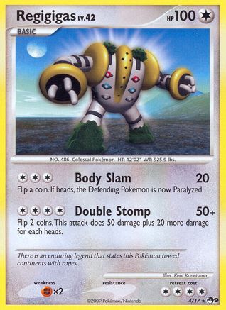 Regigigas 4/17 - POP Series 9