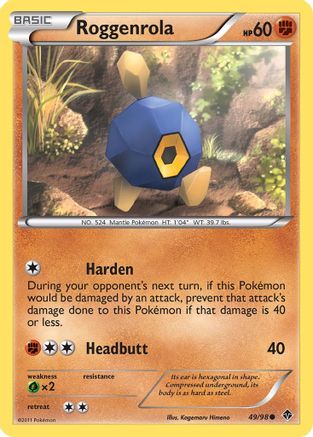 Roggenrola (49) 49/98 - Emerging Powers