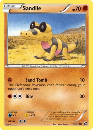 Sandile 63/114 - Black and White