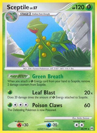 Sceptile (30) 30/99 - Arceus