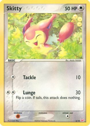 Skitty 6/10 - EX Trainer Kit 1 Latias & Latios