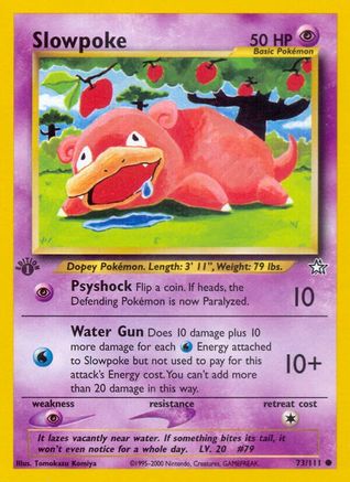 Slowpoke 73/111 - Neo Genesis Unlimited