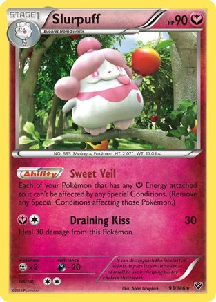 Slurpuff 95/146 - XY Base Set Reverse Holofoil