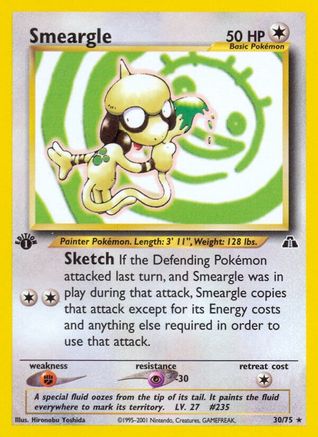 Smeargle (30) 30/75 - Neo Discovery Unlimited