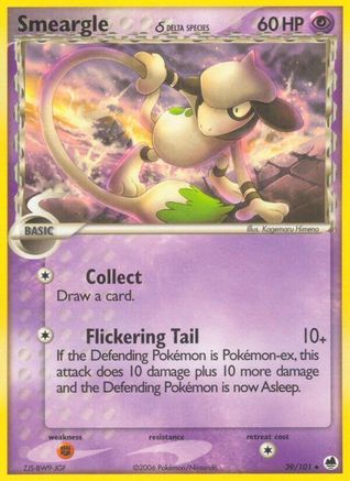 Smeargle (Delta Species) 39/101 - Dragon Frontiers