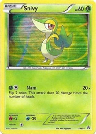 Snivy - BW01 BW01/101 - Black and White Promos Holofoil