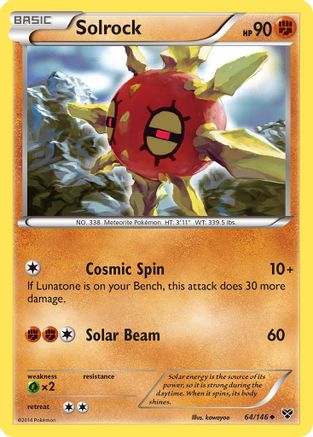 Solrock 64/146 - XY Base Set