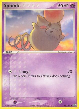 Spoink - 066/106 66/106 - Emerald
