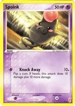 Spoink 7/12 - EX Trainer Kit 2 Plusle & Minun