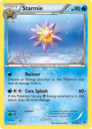 Starmie 34/146 - XY Base Set
