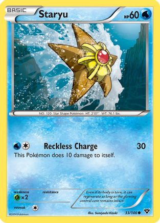 Staryu 33/146 - XY Base Set