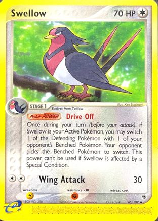 Swellow 46/109 - Ruby and Sapphire