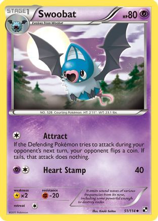 Swoobat 51/114 - Black and White