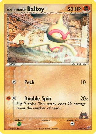 Team Magma's Baltoy - 60/95 60/95 - Team Magma vs Team Aqua