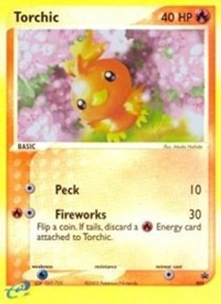 Torchic - 008 (e-League) 8/40 - Nintendo Promos Reverse Holofoil