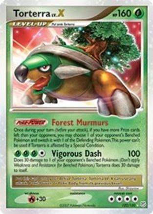 Torterra LV.X 122/130 - Diamond and Pearl Holofoil