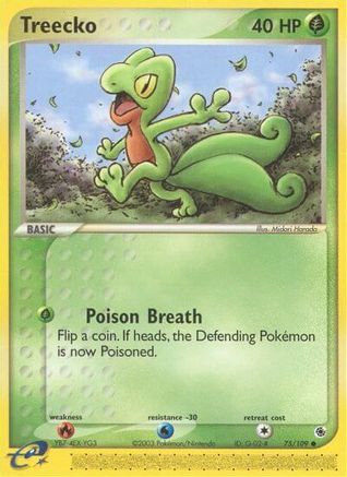 Treecko - 75/109 75/109 - Ruby and Sapphire