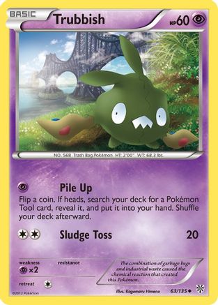 Trubbish (63) 63/135 - Plasma Storm Reverse Holofoil