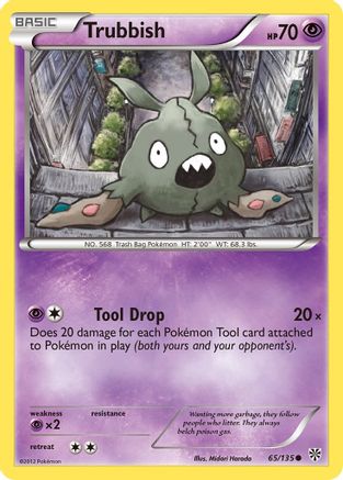 Trubbish (65) 65/135 - Plasma Storm Reverse Holofoil