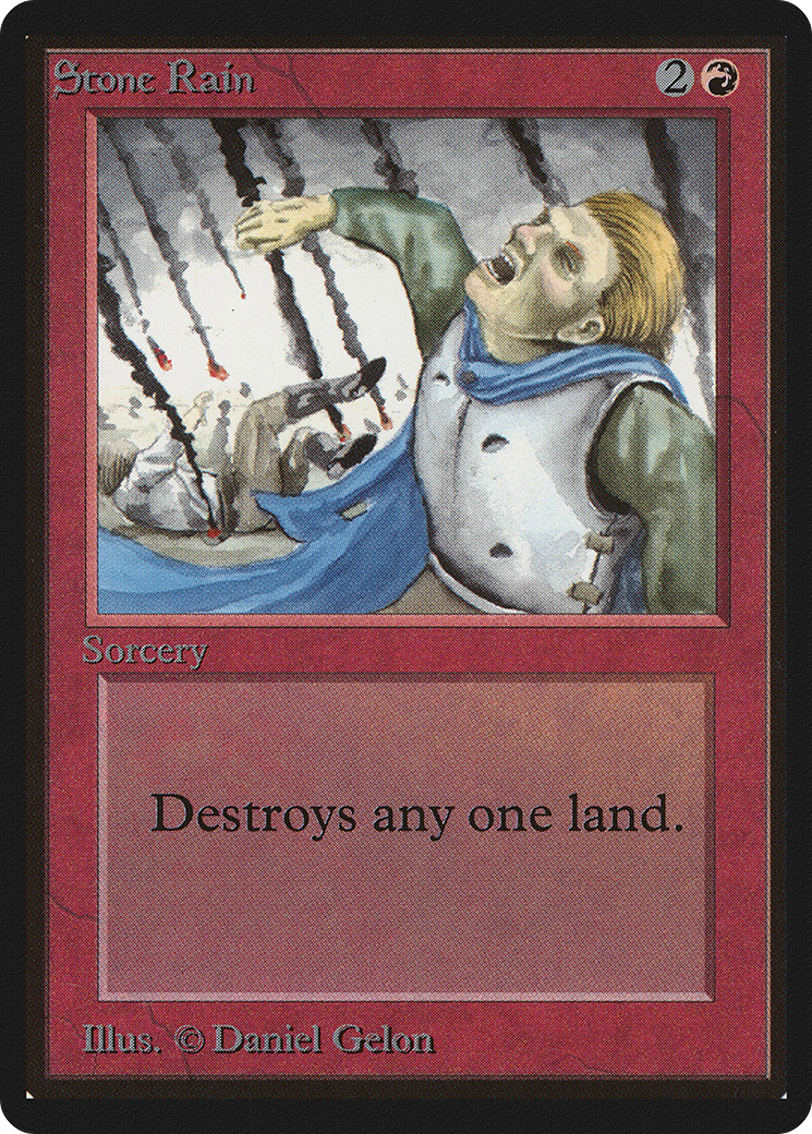 Stone Rain (LEB-178) - Limited Edition Beta