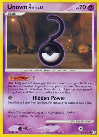 Unown (?) 82/146 - Legends Awakened Reverse Holofoil