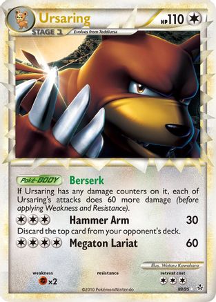 Ursaring (Prime) 89/95 - Unleashed Holofoil