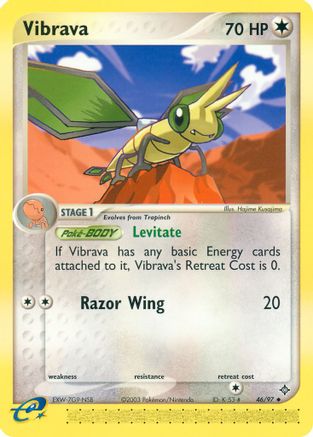 Vibrava - 46/97 46/97 - Dragon Reverse Holofoil
