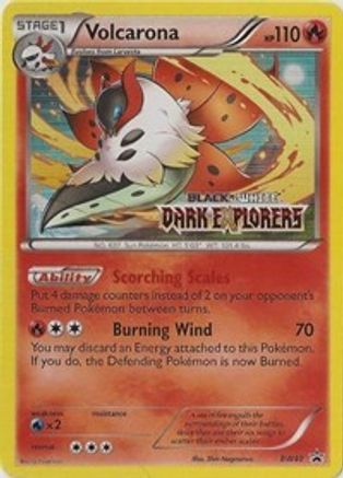 Volcarona - BW40 (Prerelease) BW40/101 - Black and White Promos Holofoil