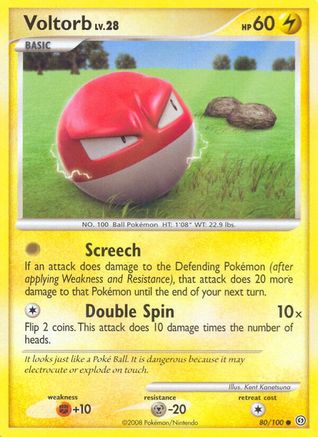 Voltorb (80) 80/100 - Stormfront