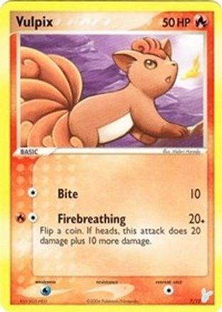 Vulpix 7/12 - EX Trainer Kit 2 Plusle & Minun