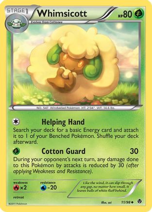 Whimsicott (11) 11/98 - Emerging Powers