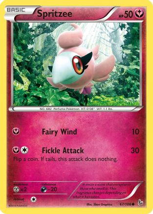 Spritzee 67/106 - XY  Flashfire