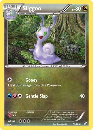 Sliggoo 73/106 - XY  Flashfire Reverse Holofoil