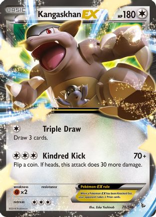 Kangaskhan EX 78/106 - XY  Flashfire Holofoil