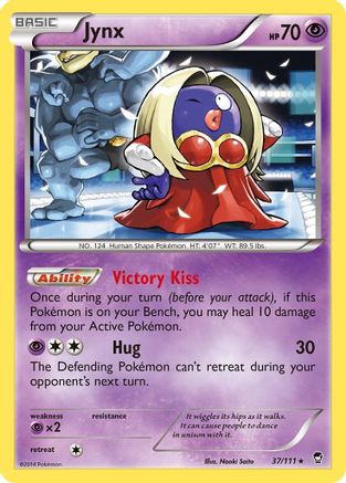 Jynx 37/111 - XY  Furious Fists