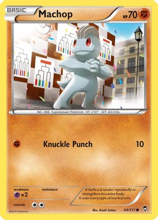 Machop 44/111 - XY  Furious Fists