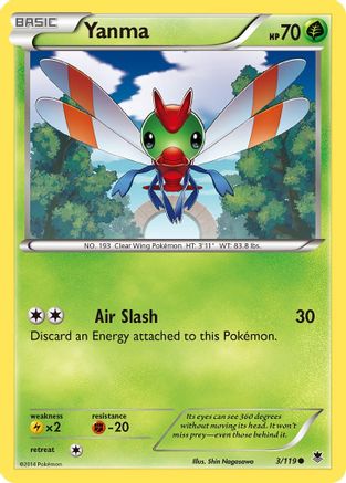 Yanma 3/119 - XY  Phantom Forces