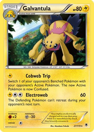 Galvantula 27/119 - XY  Phantom Forces