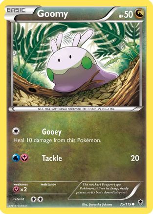 Goomy 75/119 - XY  Phantom Forces Reverse Holofoil