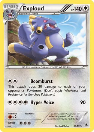 Exploud 85/119 - XY  Phantom Forces