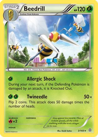 Beedrill 3/160 - XY  Primal Clash