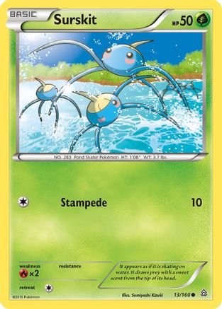 Surskit 13/160 - XY  Primal Clash