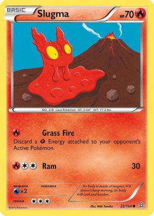 Slugma 22/160 - XY  Primal Clash